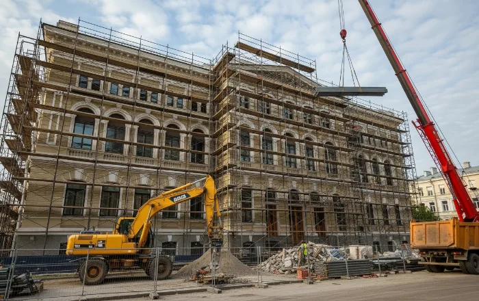 Услуги капитального ремонта многоквартирных домов